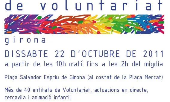 Cartell de la Fira d'entitats de Girona