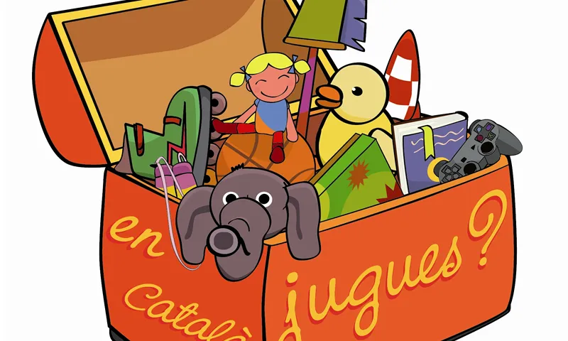 Logotip de "En català, jugues?"