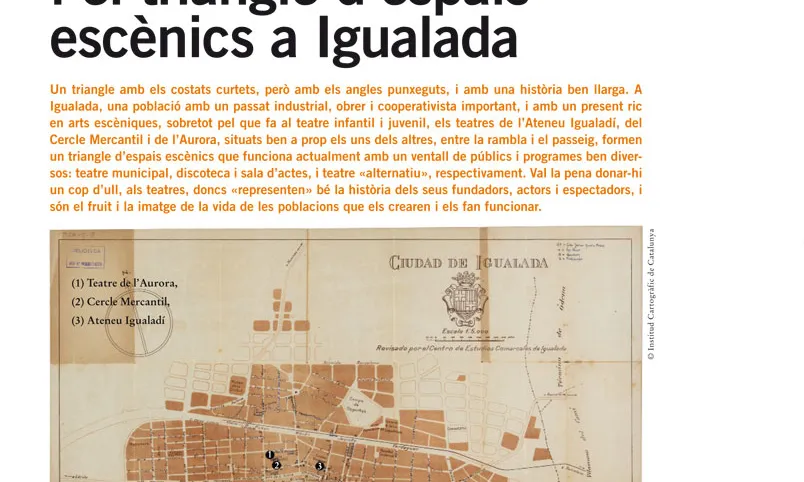 pàgina central de la Revista Ateneus