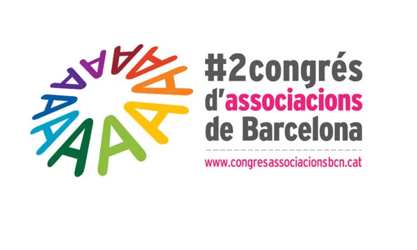 Imatge del logo del 2n Congrés d'Associacions de Barcelona