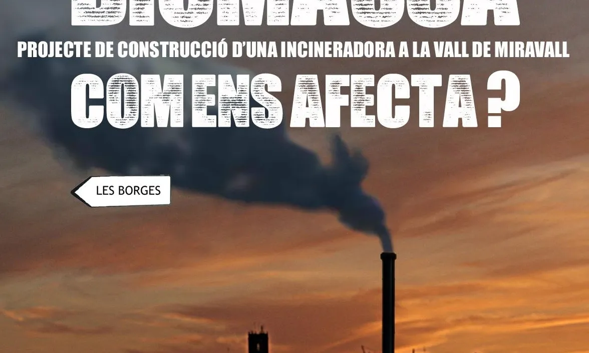 imatge del cartell informatiu sobre biomassa