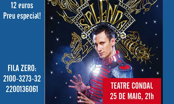 Cartell de l'espectacle del Mag Lari pels 9 anys d'AEIRaval