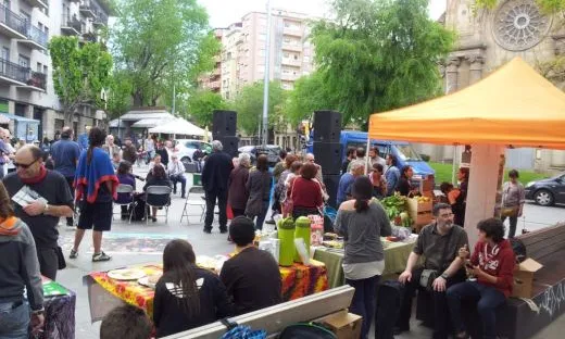 Festa del Comerç Just i la Banca Ètica 2012 al barri de Sant Andreu, Barcelona