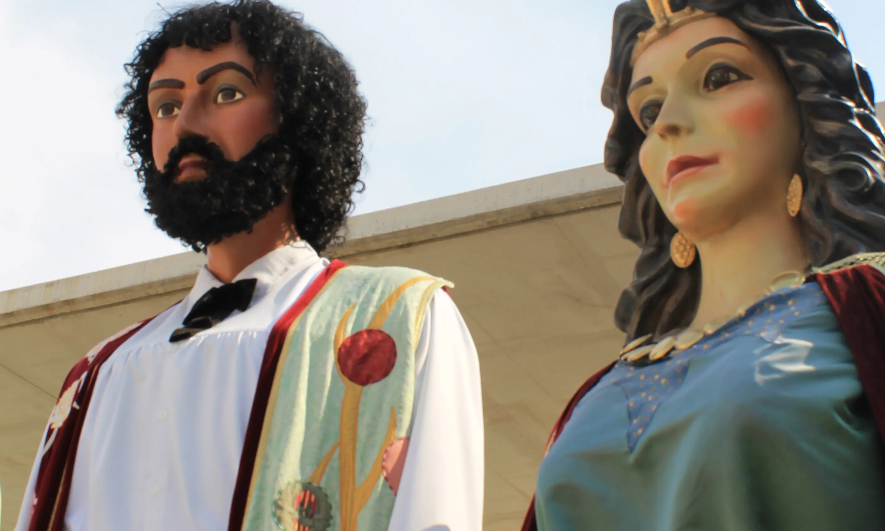 Imatge dels gegants de Masquefa