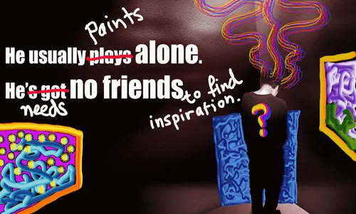 Autism advert de Natalia Love. (CC)