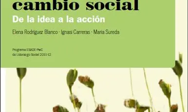 Portada del llibre "Innovar pel canvi social. De la idea a l’acció"