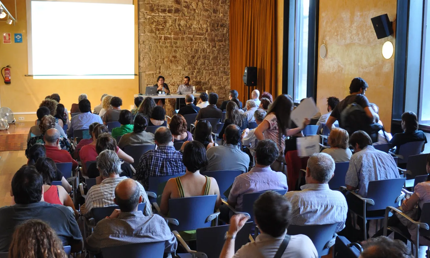 Imatge de la I trobada d'entitats de Suport Associatiu