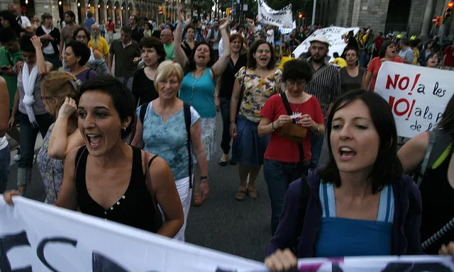Imatge CC BY-NC-ND 2.0 de la galeria somos muchas #acampadabcn