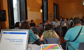 Imatge de la I trobada d'entitats de Suport Associatiu