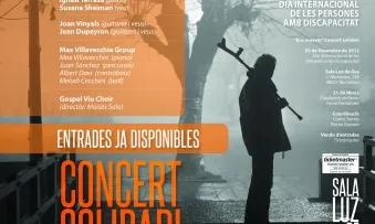 Cartell del concert solidari
