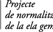 Projecte de normalització tipogràfica de la ela geminada