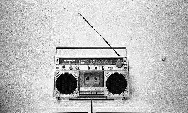 Un aparell de ràdio