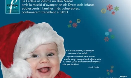 Felicitació de Nadal de FEDAIA