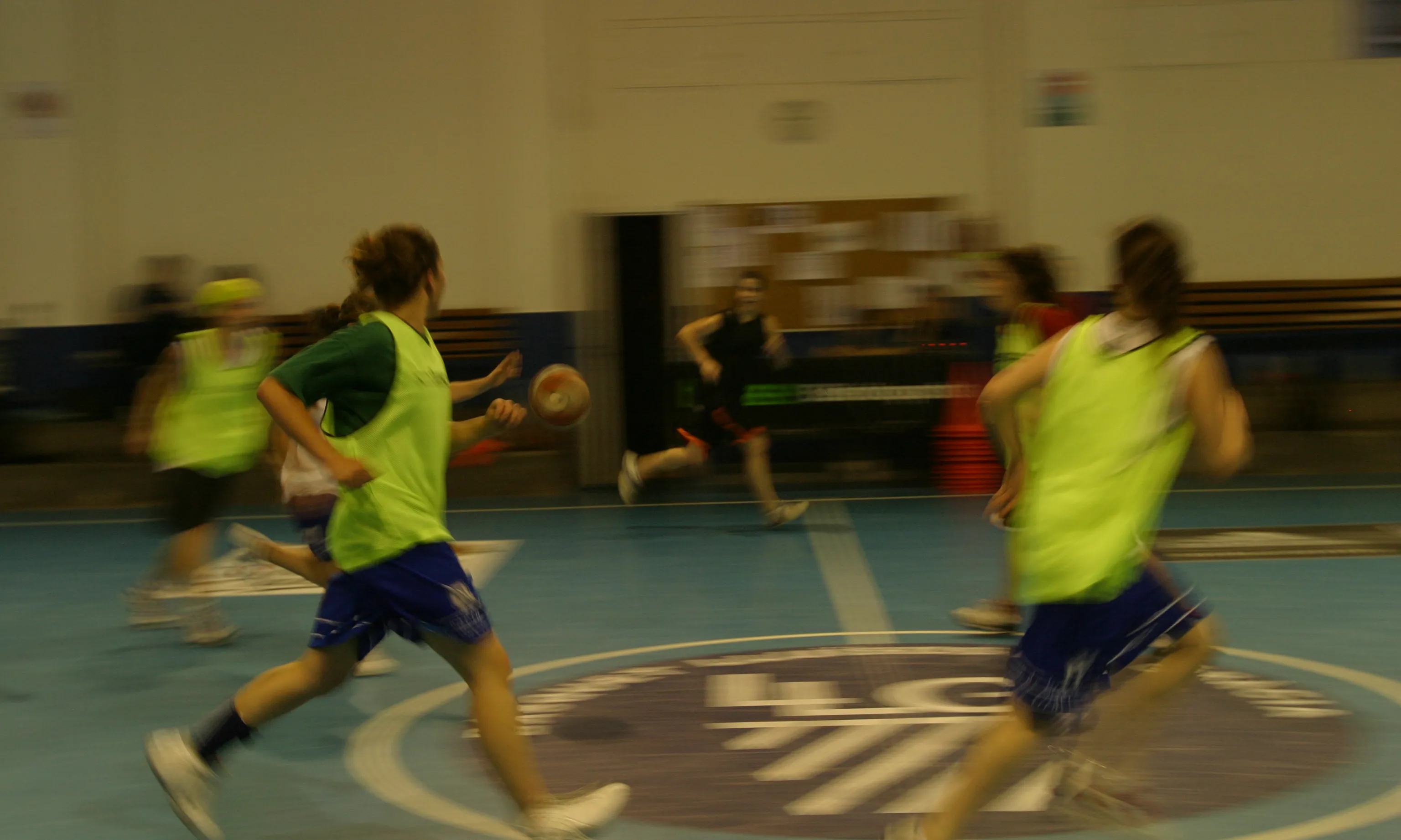 Entrenament de bàsquet a Lluïsos de Gràcia