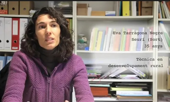 Eva Tarragona, tècnica de desenvolupament rural