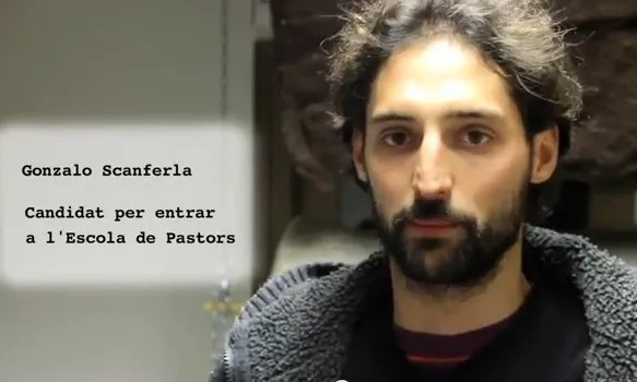 Gonzalo Scanferla , candidat a l'escola de pastors