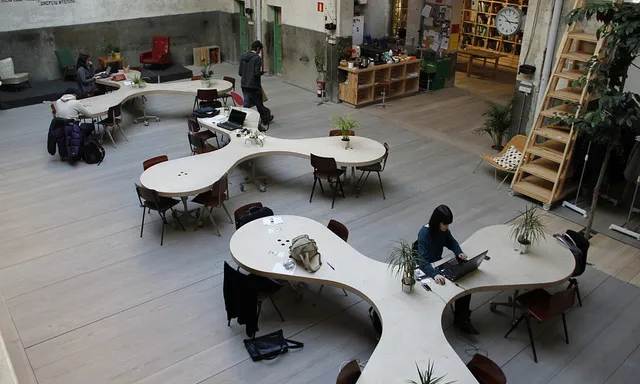 L'espai de coworking HUB Madrid. Foto CC BY-NC-SA 2.0 de madrideducacion.es