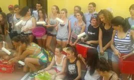 Primer dia al camp de treball de Reus.