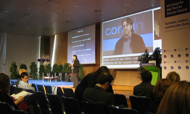 Presentació de l'Anuari 2011. Font: jalbaiges (Flickr)