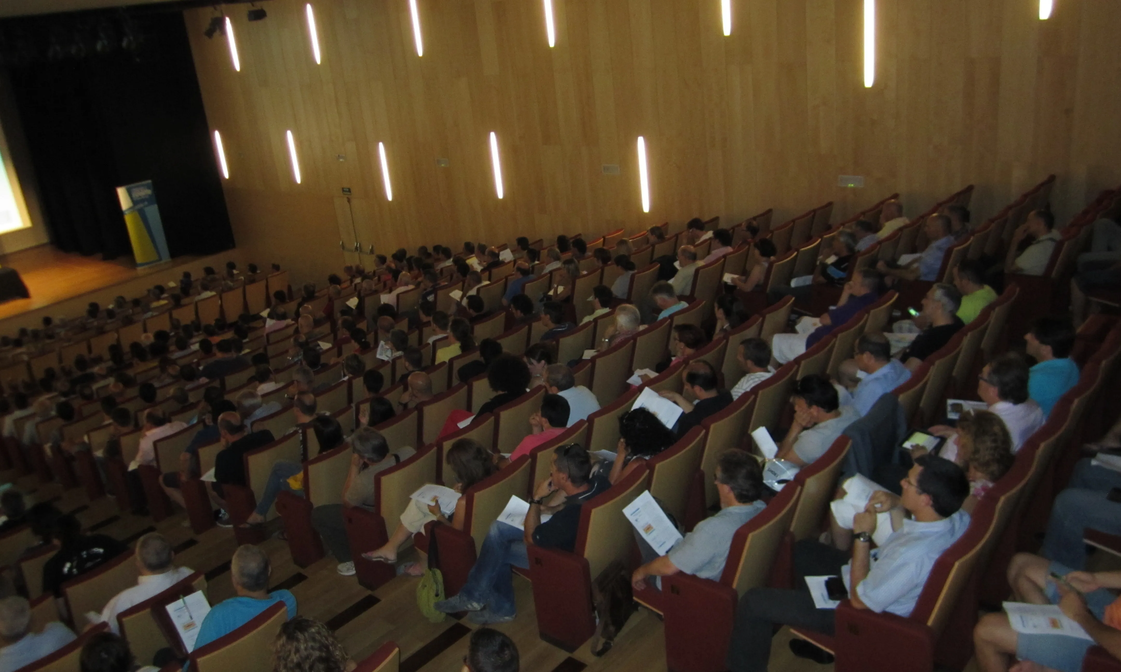 Auditori el dia de la sessió informativa