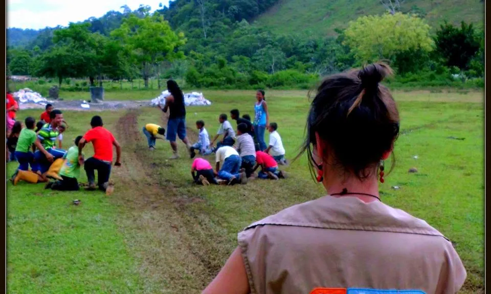 Voluntària de International Action for Peace (IAP)