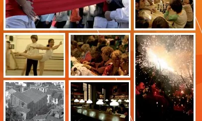 Imatges de l'exposició Catalunya, terra d'ateneus