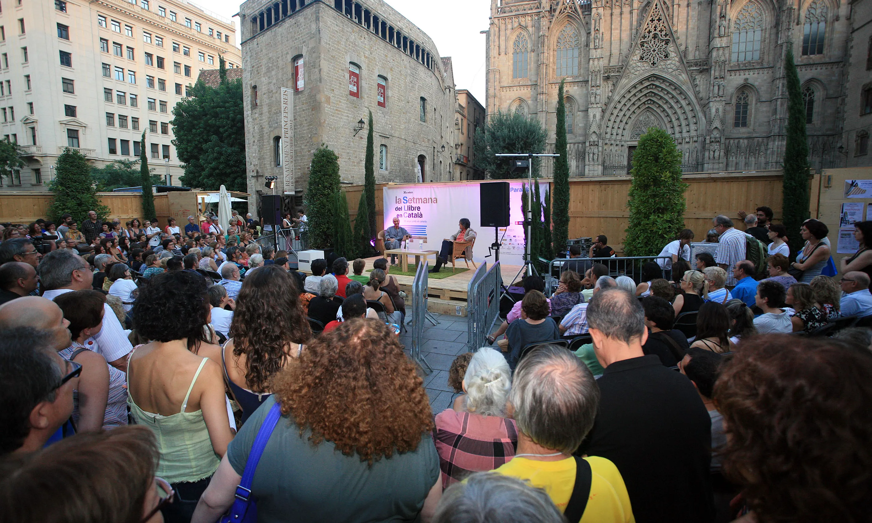 Lluís Llac, el 2012 a La Setmana del Llibre en Català
