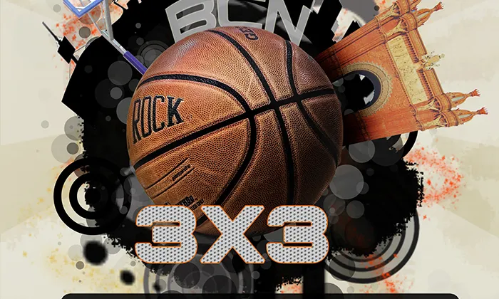 Cartell torneig de bàsquet inclusiu 3x3