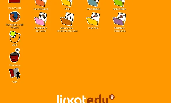 El perfil de secundària de la Linkat 12.04