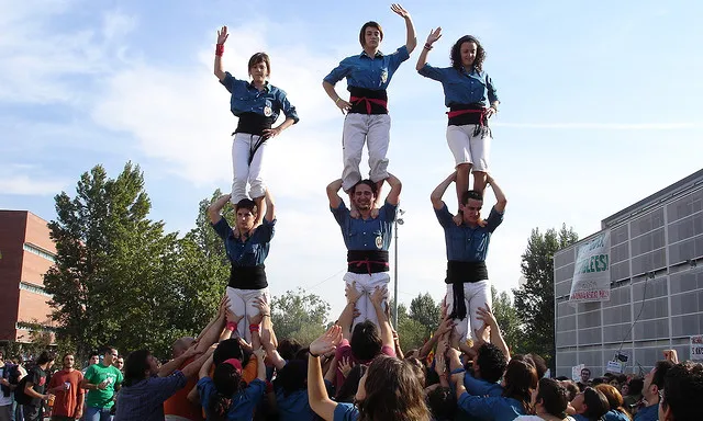 Colla Ganàpies a la Festa Major, 2005 (Font: flickr.com) 