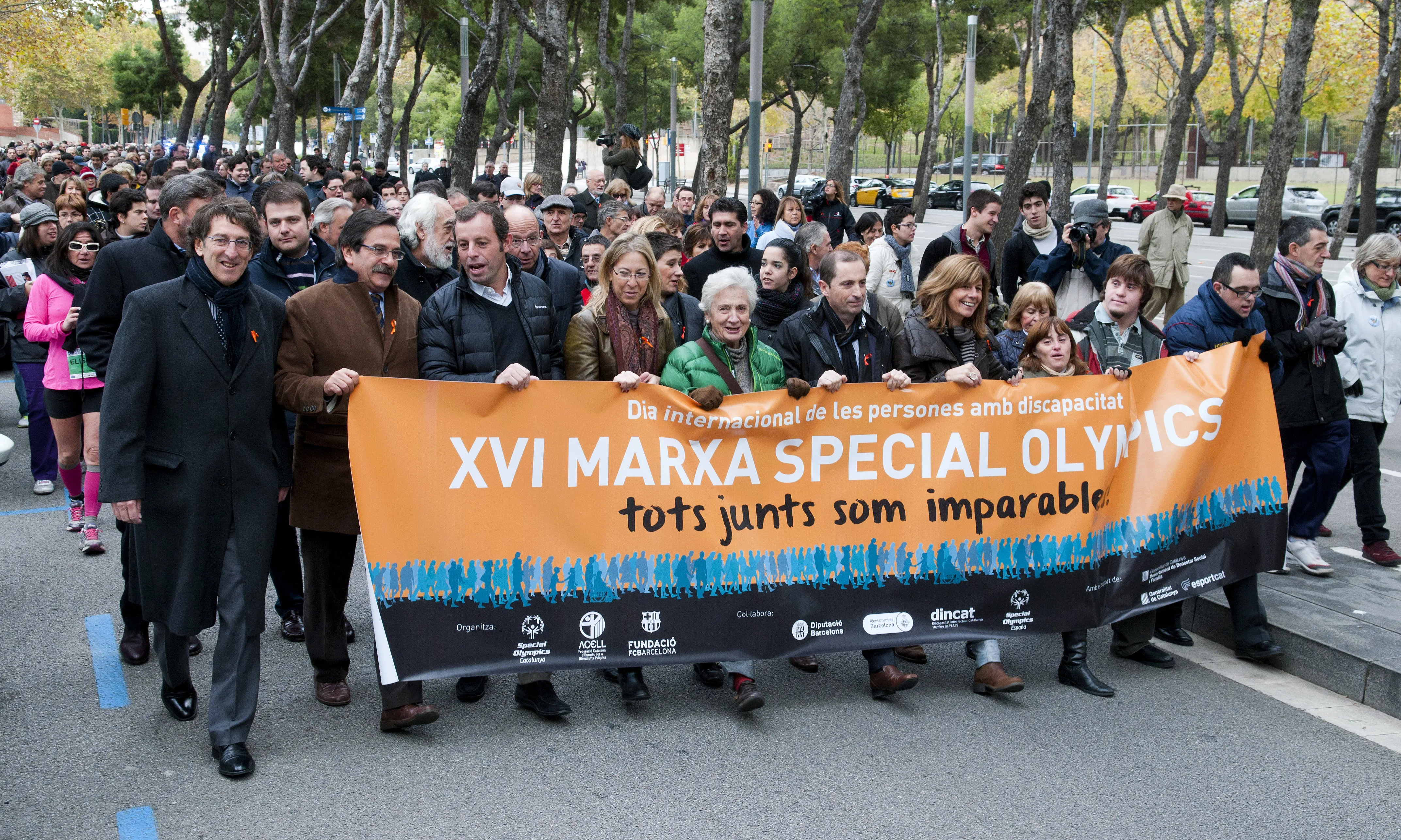 Marxa Special Olympics del dia 24 de novembre de 2013