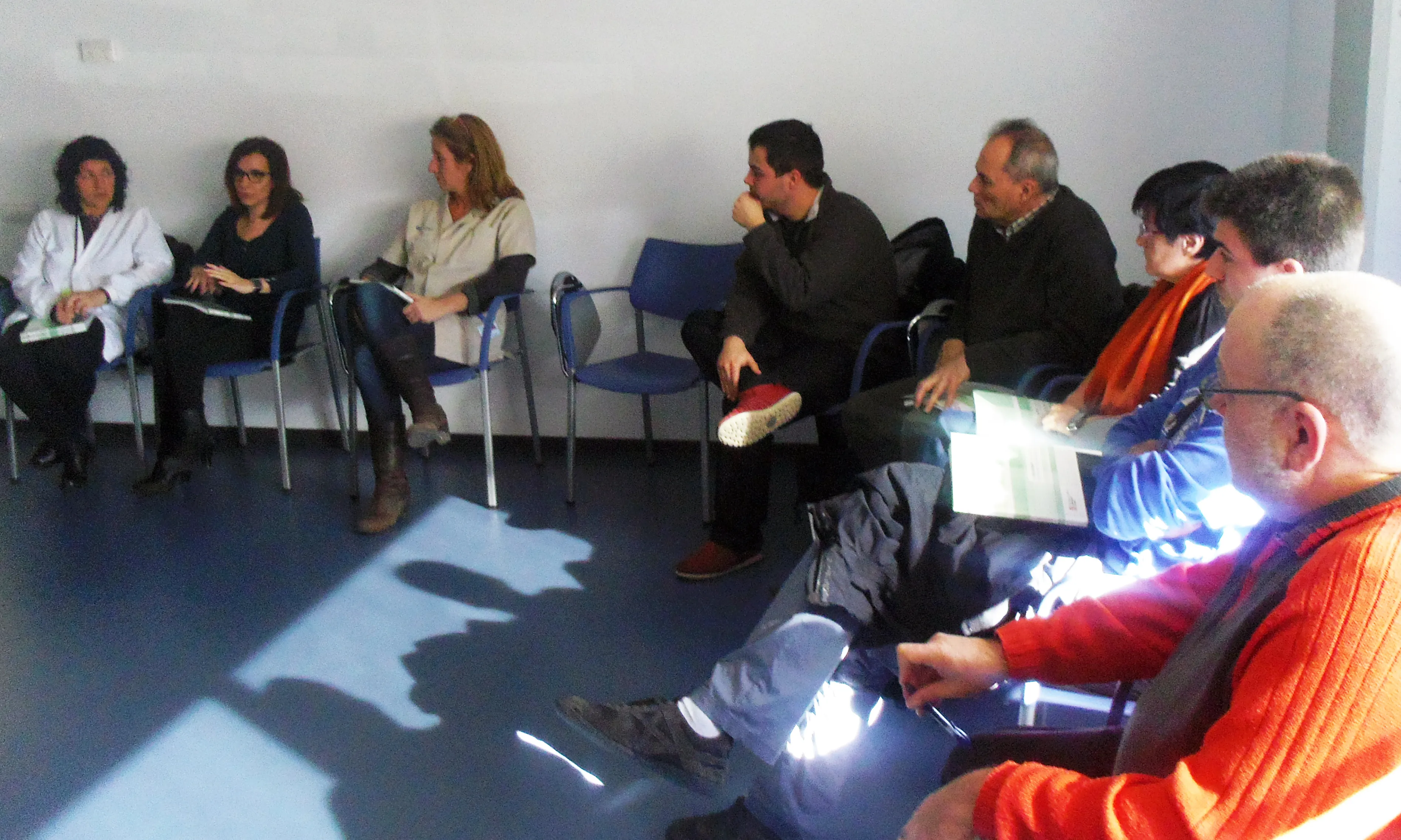 Reunió de presentació de voluntaris al CAP Igualada Nord