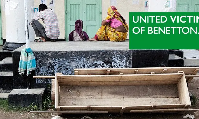 Crida a Benetton per compensar víctimes de Rana Plaza (imatge de Clean Clothes)