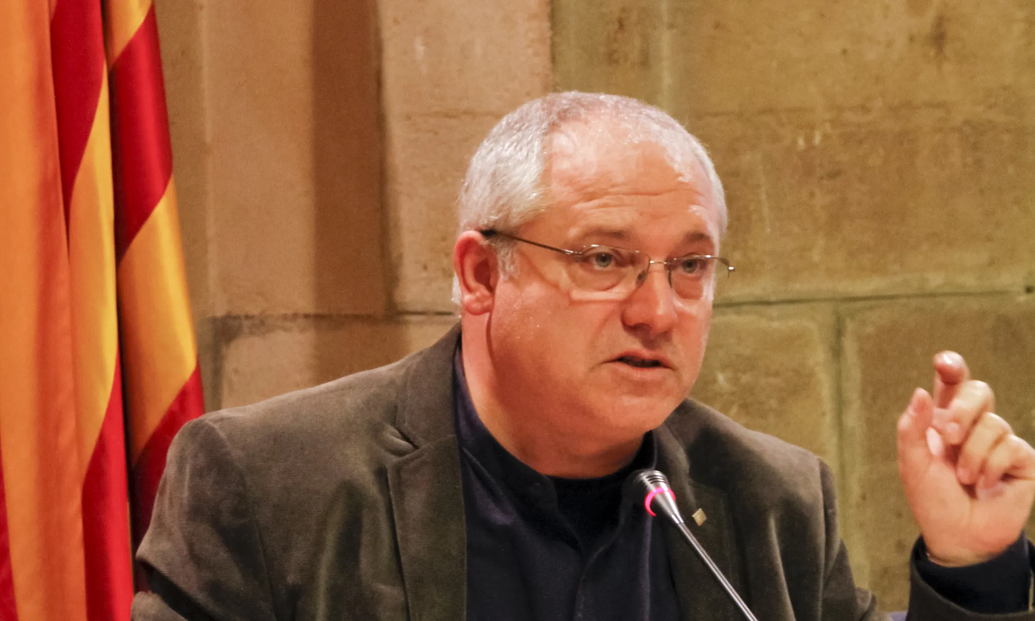 El Director General de Cultura Popular, Lluís Puig