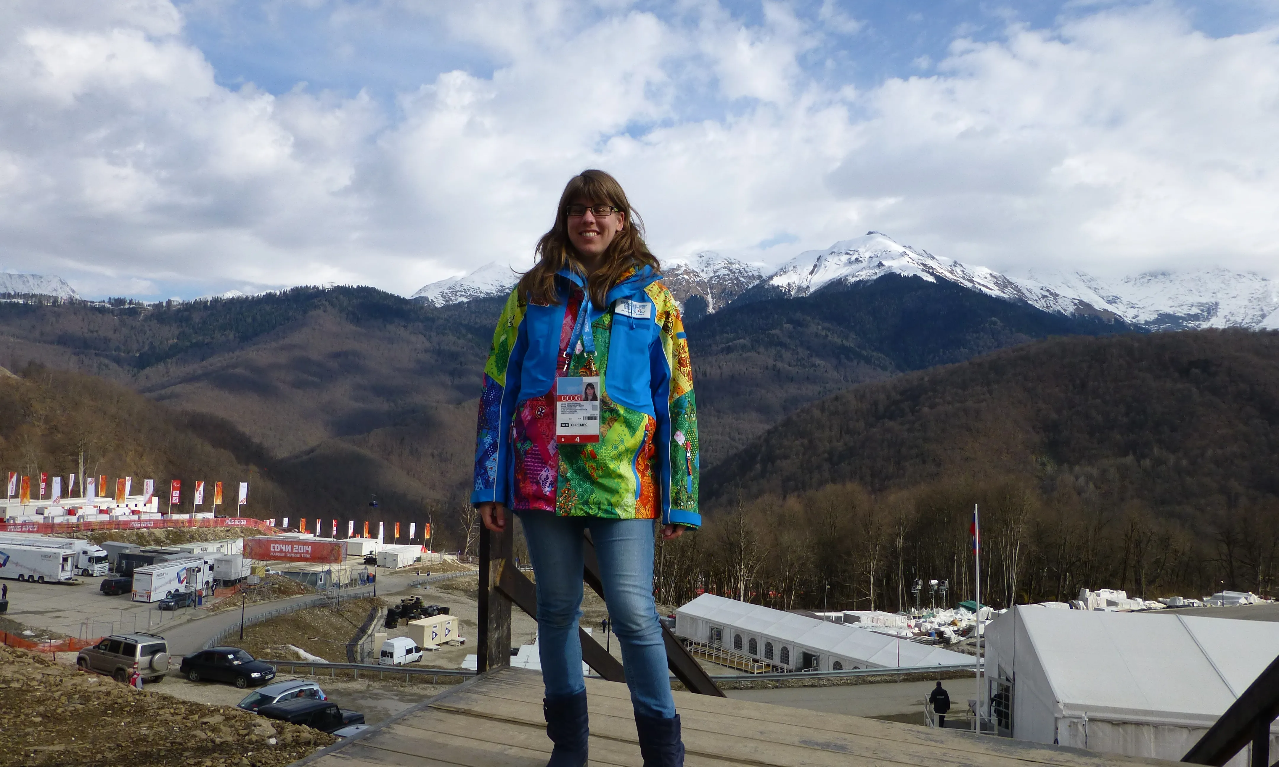 Anna Cohí, excompetidora d'esquí alpí i voluntària a Sotxi (Font: Anna Cohí)