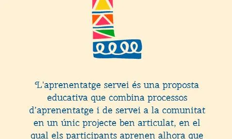 Definició d'aprenentatge servei.
