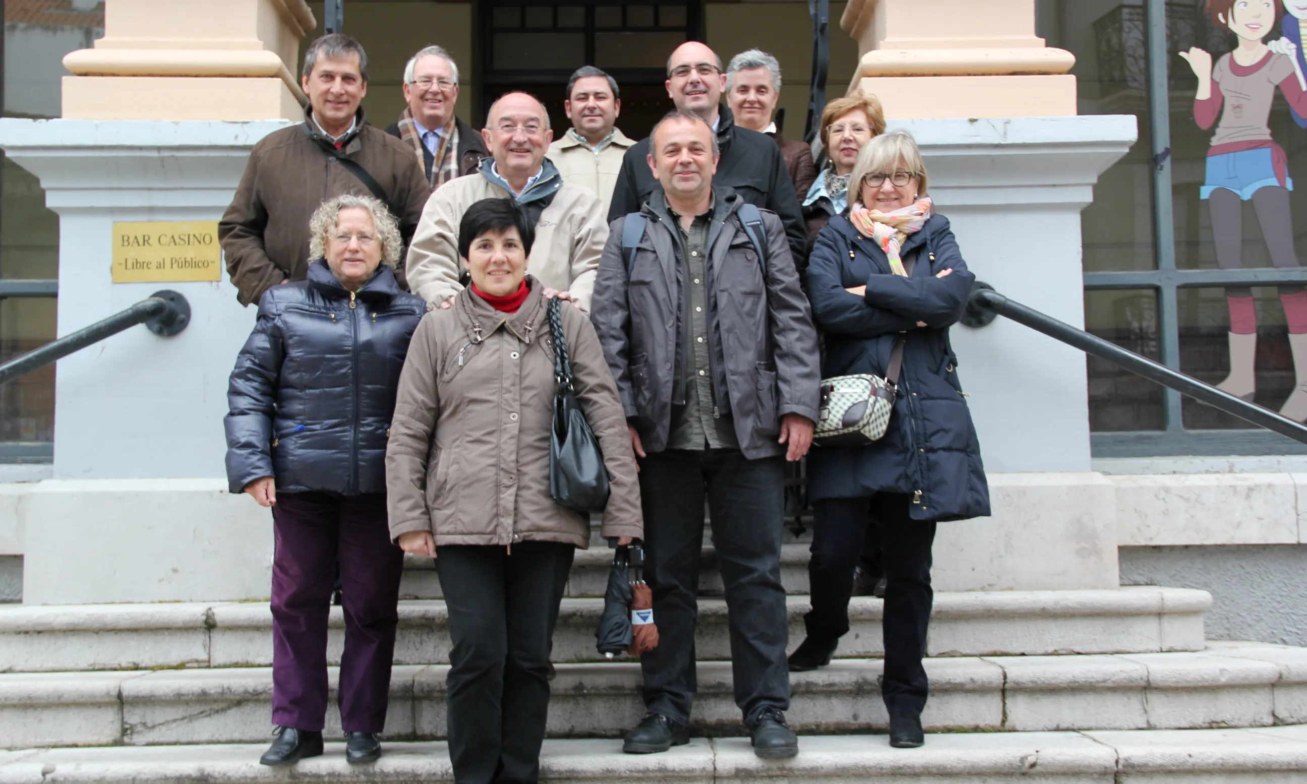 Els representats catalans al Casino de Llanes