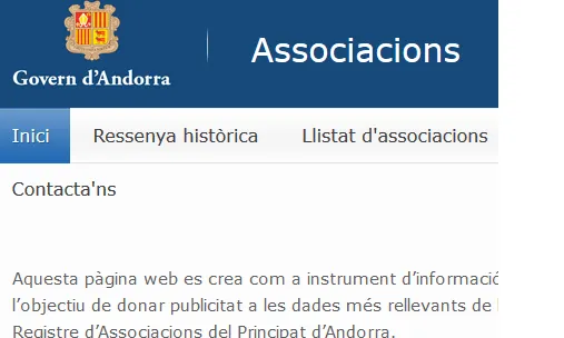 Andorra, país d'associacions