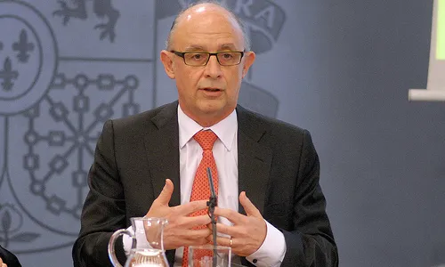 Ministre d'Hisenda, Cristóbal Montoro (Font: flickr.com)