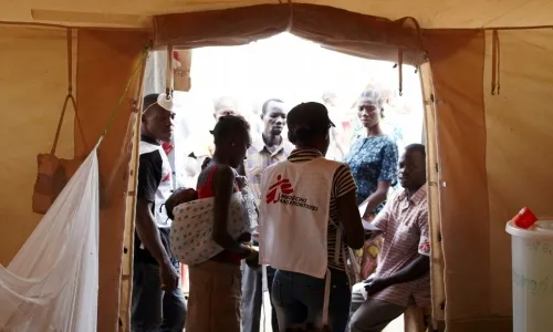 Atenció de MSF a RCA (Font: MSF)