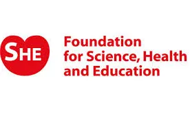 Logo de la SHE Foundation.