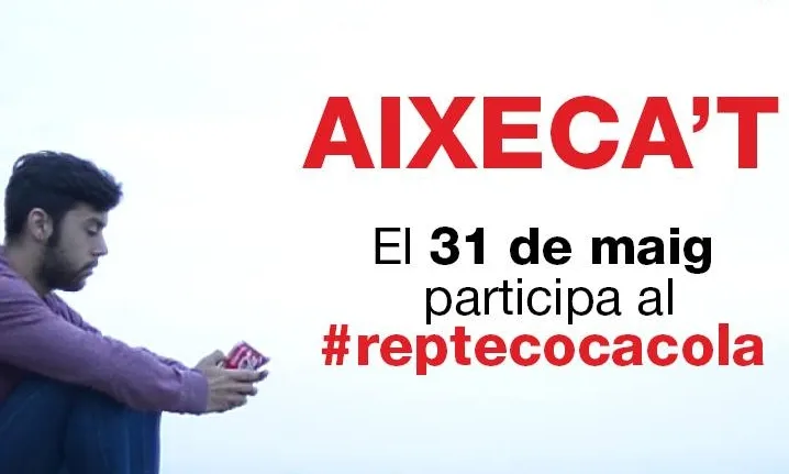 Cartell del #reptecocacola