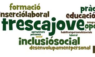 Núvol de tags del Tresca Jove. Font: Fundesplai