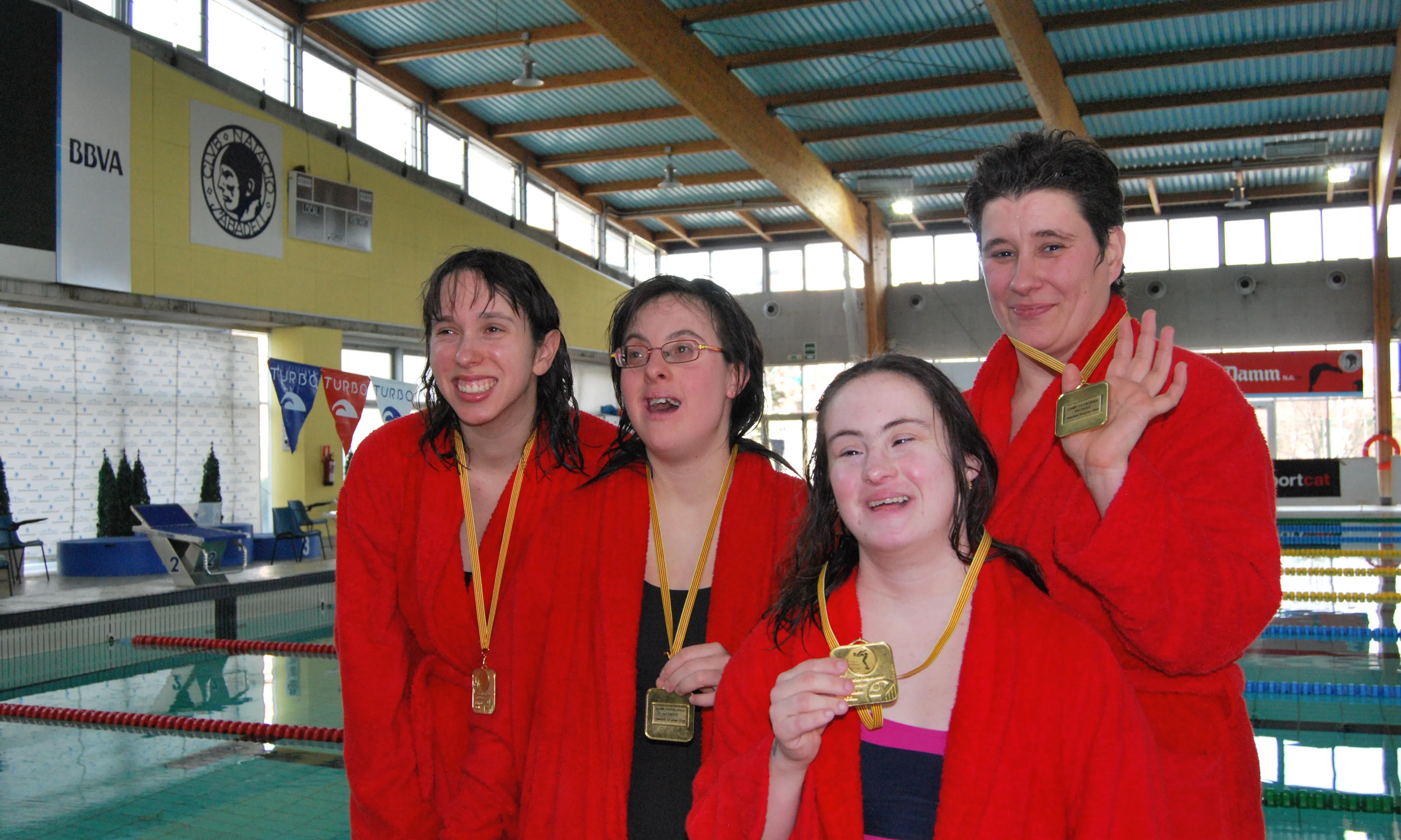 La Lluïsa Muñoz durant els campionats de Catalunya.