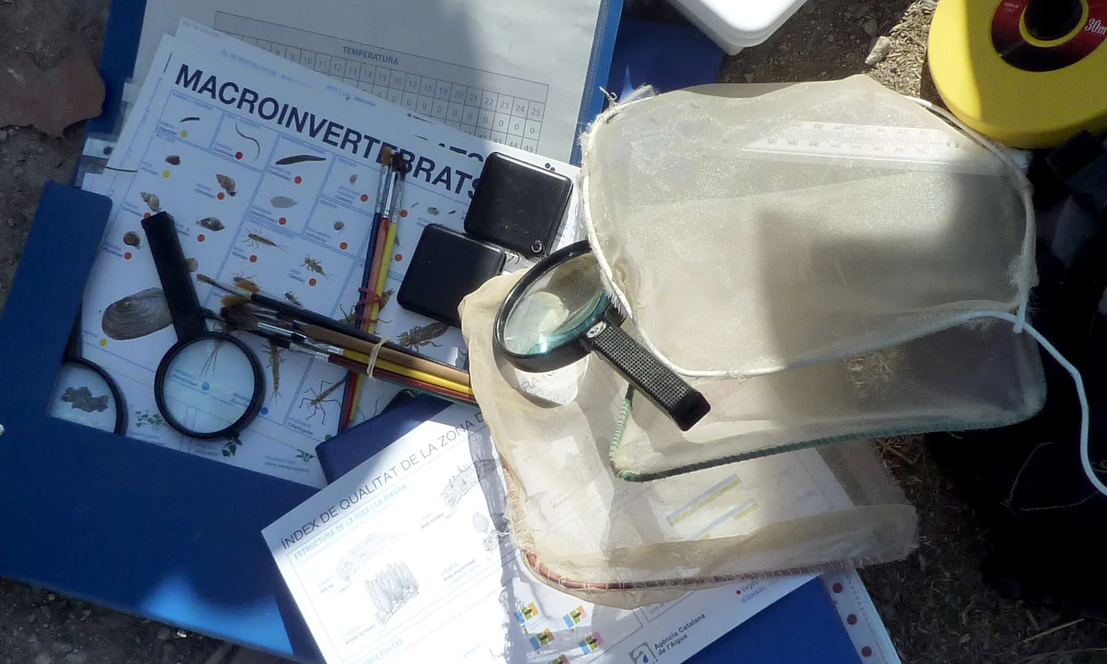 Materials usats pels grups de voluntaris per aplicar la metodologia del projecte