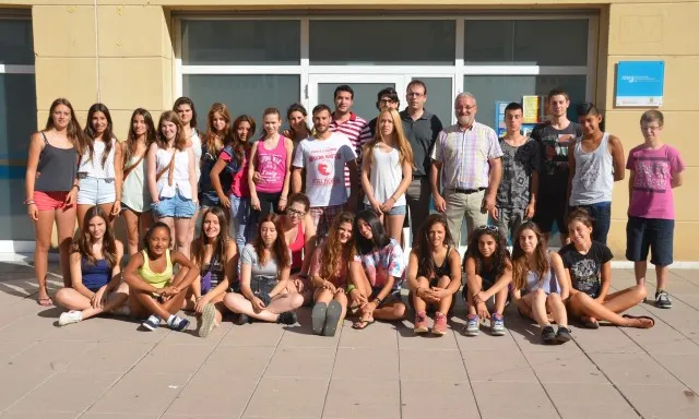 Imatge dels joves que han participat al camp de treball. Foto: Aj. de Mollerussa