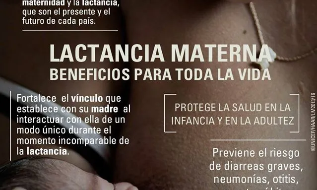 Cartell de la Setmana mundial de la lactància materna 2014