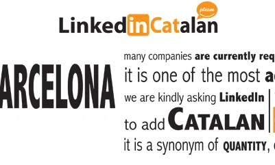Campanya LinkedInCatalan de la Fundació puntCAT