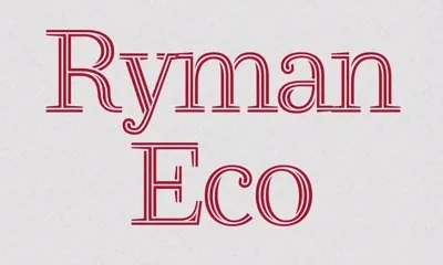 La tipografia Ryman Eco