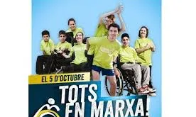Imatge 4ª cursa solidària "En marxa per la paràlisi cerebral. Font: web cursa en marxa